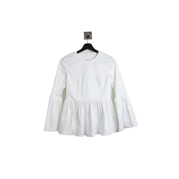 The Row Dora Top White